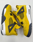 AIR JORDAN 4 LIGHTNING - SIZE 12 (WORN) - SUPER CLEAN