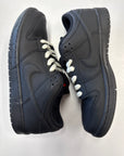 SB DUNK LOW TRIPLE BLACK - SIZE 9 (WORN)