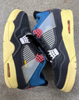 AIR JORDAN 4 UNION OFF NOIR - SIZE 8 (WORN)