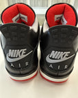 AIR JORDAN 4 BRED REIMAGINED - SIZE 7.5 (WORN)