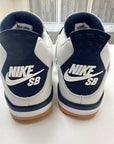 AIR JORDAN 4 SB NAVY - SIZE 9 (WORN)