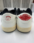WMNS AIR JORDAN 1 LOW TRAVIS SCOTT OLIVE - SIZE W13 M11.5 (WORN)