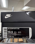 AIR FOAMPOSITE ONE METALLIC GOLD - SIZE 10.5 (WORN)