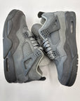 AIR JORDAN 4 WET CEMENT - SIZE 9.5 (WORN) - NO SIZE LABEL ON THE BOX