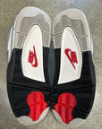 AIR JORDAN 4 WHITE CEMENT 2025 - SIZE 10 (WORN) - SUPER CLEAN
