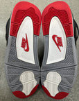 AIR JORDAN 4 BRED REIMAGINED - SIZE 11 (WORN) - WRONG LID