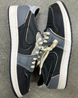 AIR JORDAN 1 LOW EX SMOKE GREY - SIZE 13 (WORN)