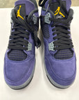 AIR JORDAN 4 LAKERS - SIZE 10.5 (WORN)