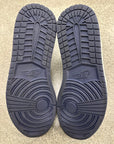 AIR JORDAN 1 HIGH OBSIDIAN - SIZE 12 (WORN)