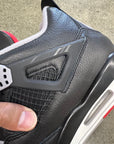 AIR JORDAN 4 BRED REIMAGINED - SIZE 8 (WORN)