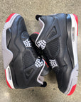 AIR JORDAN 4 BRED REIMAGINED - SIZE 8 (WORN)
