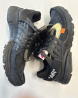 OFF WHITE AIR PRESTO BLACK 2018 - SIZE 10 (WORN) - SUPER CLEAN