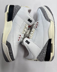 AIR JORDAN 3 REIMAGINED - SIZE 8 (WORN) - SUPER CLEAN