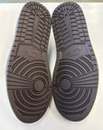 AIR JORDAN 1 LOW TRAVIS SCOTT DARK MOCHA - SIZE 11.5 (WORN) - SUPER CLEAN