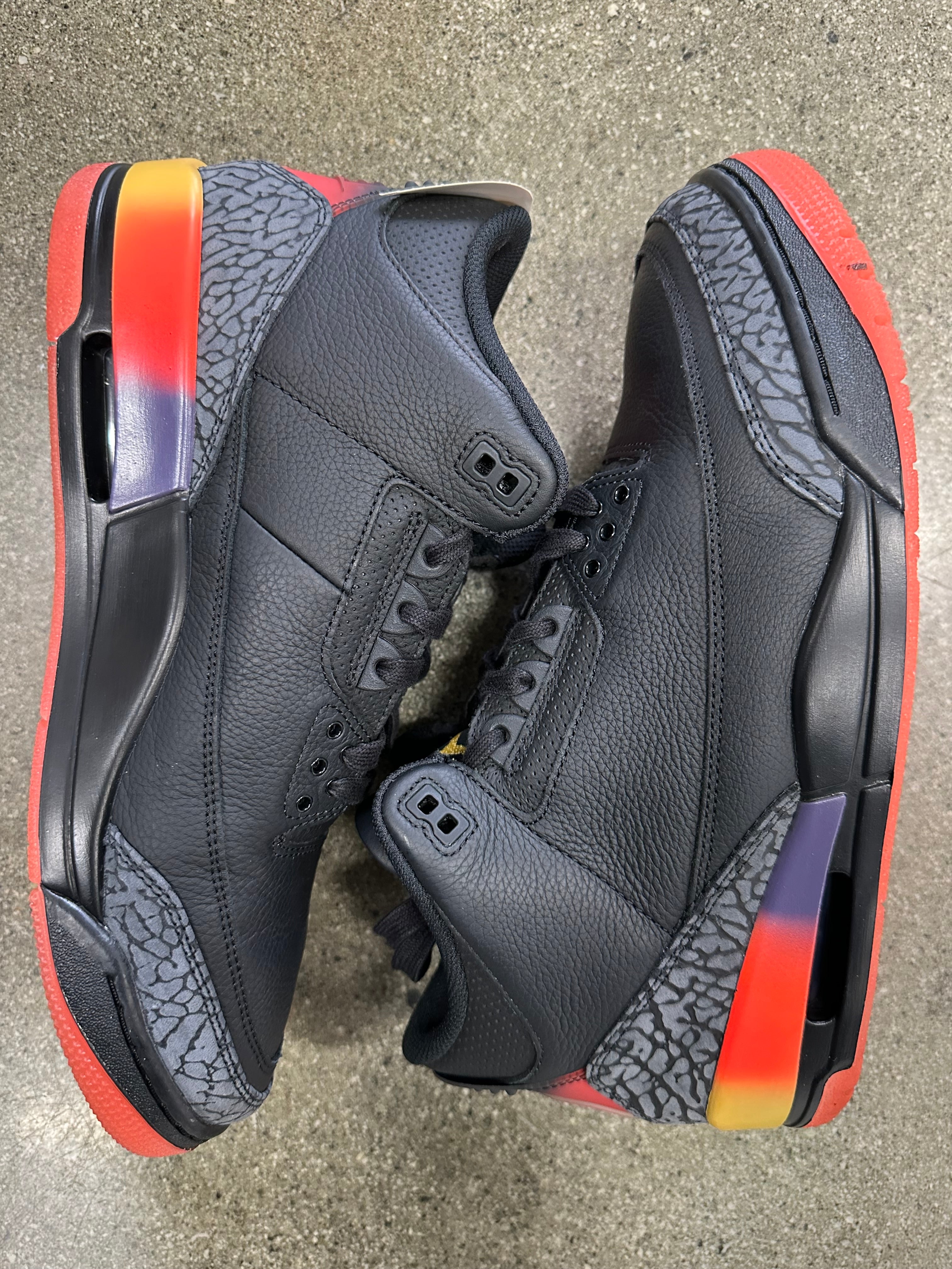 air jordan 3 crimson real vs fake