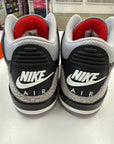 AIR JORDAN 3 BLACK CEMENT 2024 - SIZE 11 (WORN)