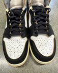 AIR JORDAN 1 HIGH UNION BLACK TOE - SIZE 9.5 (WORN)
