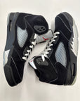 AIR JORDAN 5 BLACK METALLIC REIMAGINED - SIZE 10.5 (WORN)