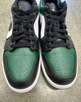 AIR JORDAN 1 LOW GREEN TOE - SIZE 10.5 (WORN)