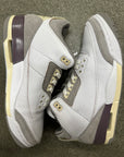 WMNS AIR JORDAN 3 A MA MANIERE - SIZE W11.5 M10 (WORN) - SUPER CLEAN