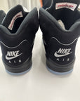 AIR JORDAN 5 OG BLACK METALLIC REIMAGINED GS - SIZE 7Y (WORN)