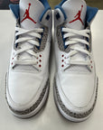 AIR JORDAN 3 TRUE BLUE 2026 - SIZE 11.5 (WORN) - SLIGHT RIP ON BOX