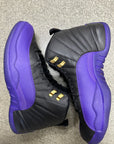 AIR JORDAN 12 FIELD PURPLE - SIZE 11.5 (WORN) - SUPER CLEAN