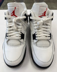 AIR JORDAN 4 WHITE CEMENT 2025 - SIZE 9.5 (WORN)