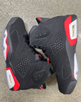 AIR JORDAN 6 BLACK INFARED 2019 - SIZE 9 (WORN)