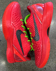 KOBE 6 PROTRO REVERSE GRINCH - SIZE 9 (WORN)