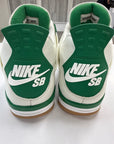 AIR JORDAN 4 SB PINE GREEN - SIZE 13 (WORN)