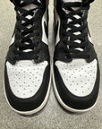 AIR JORDAN 1 HI 85 BLACK WHITE - SIZE 12 (WORN)
