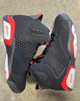 AIR JORDAN 6 BLACK INFRARED 2019 - SIZE 10 (WORN)