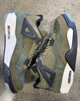 AIR JORDAN 4 CRAFT OLIVE - SIZE 10.5 (WORN)