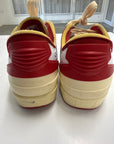 OFF WHITE AIR JORDAN 2 LOW CHICAGO - SIZE 9.5 (WORN)