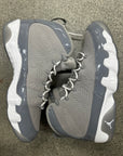 AIR JORDAN 9 COOL GREY 2025 - SIZE 11 (WORN) - SUPER CLEAN - SLIGHTLY DAMAGED BOX