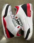 AIR JORDAN 3 FIRE RED 2013 - SIZE 10 (WORN)