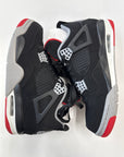 AIR JORDAN 4 BRED 2019 - SIZE 9 (WORN)