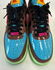 AIR FORCE 1 LOW UNDEFEATED MULTI PATENT - SIZE 10.5 (WORN)