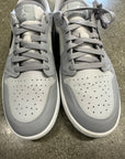 AIR JORDAN 1 LOW G WOLF GREY - SIZE 9.5 (WORN)
