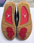 AIR JORDAN 4 LEVIS BLACK LEVIS TAG - SIZE 9 (WORN) - SUPER CLEAN