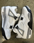AIR JORDAN 4 WHITE CEMENT 2025 - SIZE 10 (WORN) - SUPER CLEAN