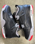 AIR JORDAN 4 BRED REIMAGINED - SIZE 12 (WORN)