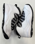 AIR JORDAN 10 STEEL 2025 - SIZE 9.5 (WORN)