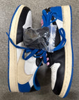 AIR JORDAN 1 LOW TRAVIS SCOTT FRAGMENT - SIZE 10 (WORN)