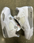 AIR JORDAN 4 RETRO WHITE OREO - SIZE 9 (WORN)