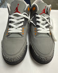 AIR JORDAN 3 COOL GREY - SIZE 11 (WORN)