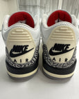 AIR JORDAN 3 WHITE CEMENT REIMAGINED - SIZE 7.5 (WORN)