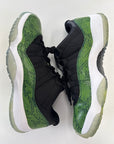 AIR JORDAN 11 LOW SNAKESKIN - SIZE 10.5 (WORN)