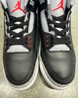 AIR JORDAN 3 BLACK CEMENT 2024 - SIZE 10 (WORN)